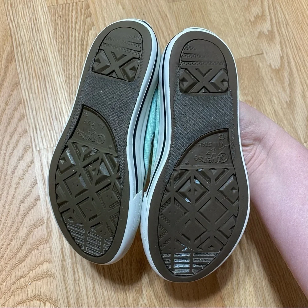 Converse Blue Sneakers Sz 13 Low Top Kids Youth